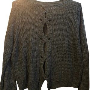 Express Open Back Sweater